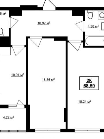 ціна нижча ринку • простора 2-кім • новобудова ЖК Арс Дім Вишневий сад