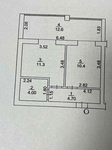 Терміново! 1к квартира 43м2 з панорамними вікнами Газ ЖК Чері Хаус