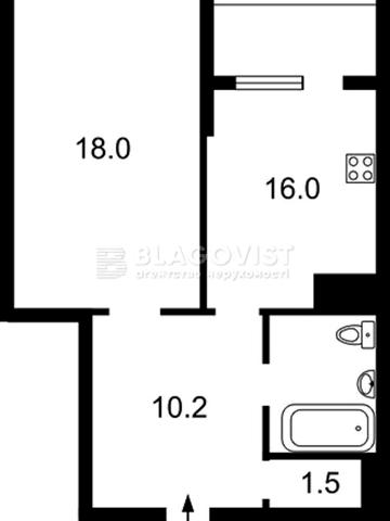 ЖК Зелений Острів, Сікорського 1Б, продаж 1 кім, 56 м. ЖК Зелений Острів