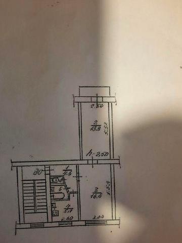 Квартира 2 кімнатна під ремонт
