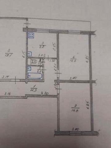 Продам 3-кімнатну квартиру, смт. Калита, власник