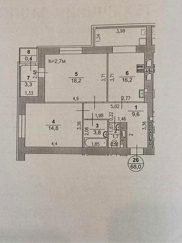 Оренда 2к квартири Дубово. Перша здача. Новий ремонт