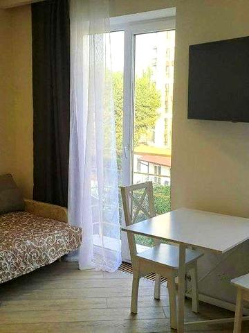 на 1-4мес‼️ 1-ком 7 ФОНТАНА‼️Новый дом‼️4эт/5эт кровать+диван+БАЛКОН