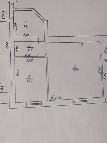 Продам 3х кімнатну квартиру на 2 поверсі в 2 поверховому цегляному буд