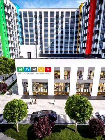 Продам квартиру 45 м2 ЖК  BARVY. Госпрограммы, сертификаты. ЖК BARVY