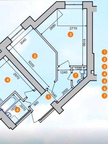 Продається 2-х кімнатна квартира в районі Пасічна на етапі здачі. ЖК Горбачевського