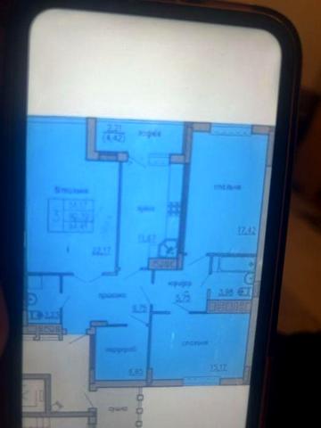 Продаеться 3кім.квартира масив Дружба вул.петра Батьківського ЖК Загребля