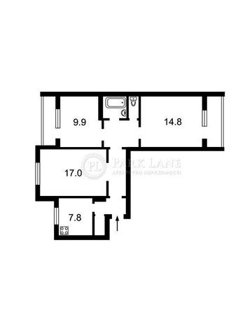 продаж квартири 3кім 7пов 68,6м метро Нивки вул. Чистяківська 7