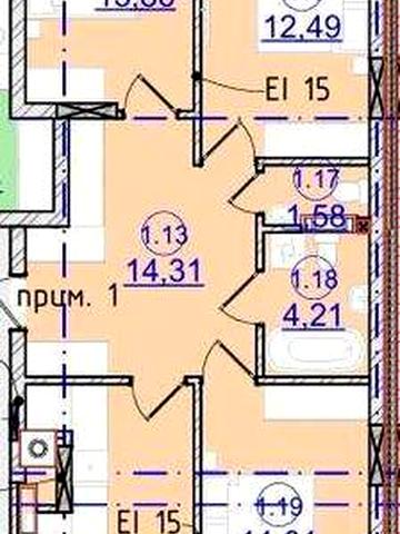 3-кімнатна/ЖК "Зоряний"/від забудовника/1 черга ЖК Зоряний