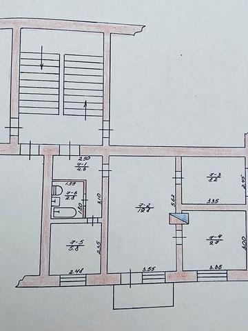 Продається квартира у центрі м.Борщів