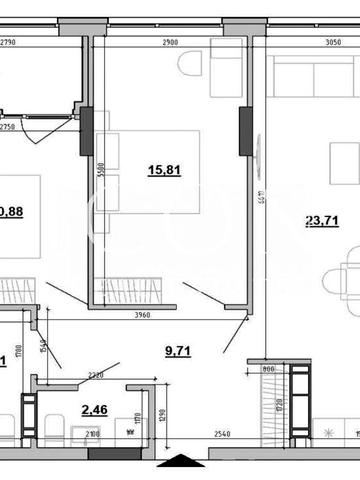 Продаж 2к квартири|71.7м²|ЖК Sister ЖК Sister