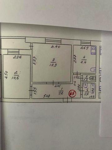 2-кімнатна квартира, вул. Злагоди 18, м. Тетіїв