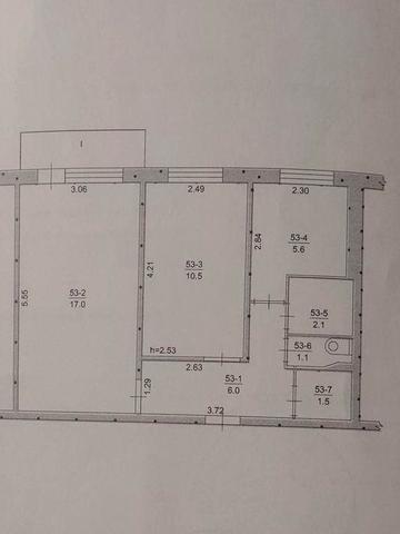 Продажа двукомнатной квартиры