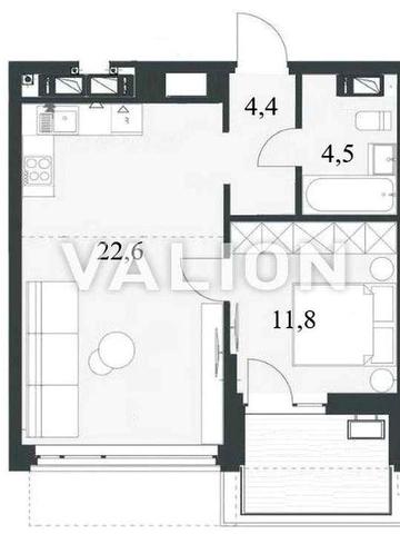 Продаж 1 кімнатної квартири в жк 31, вул. Драгоманова 31А, м. Позняки ЖК 31