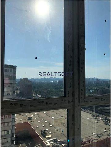 Позняки, Драгоманова 2, 69м2, вид на Правий берег ЖК Позняки-4а