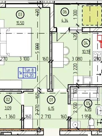 Продаж квартири / ЖК Французький Двір / Центр міста ЖК Французький Двір