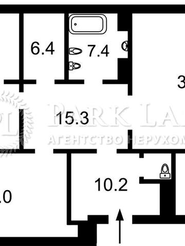 Тераса 3-кім Парково-Сирецька (Шамрила Тимофія), 4в, Golden Park камін ЖК Golden Park