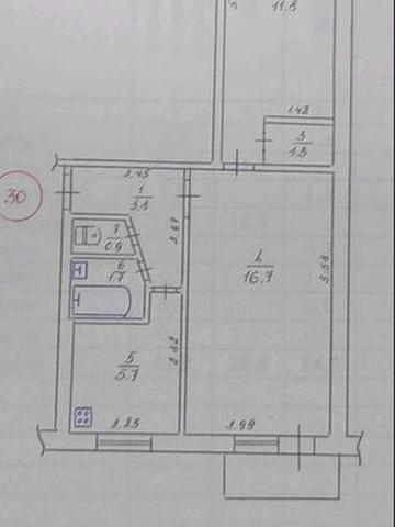 Продаж двох кімнатної квартири
