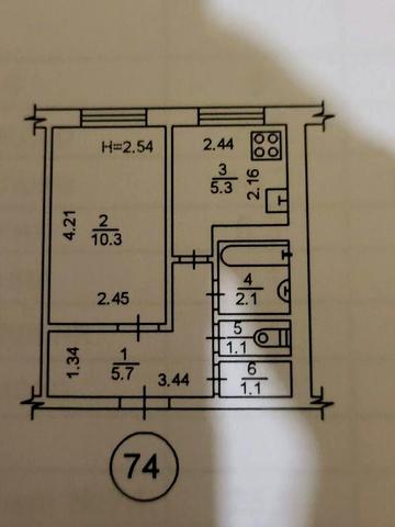 Продаж квартири по В. Кікабідзе 5 Б ( бувша Булгакова)