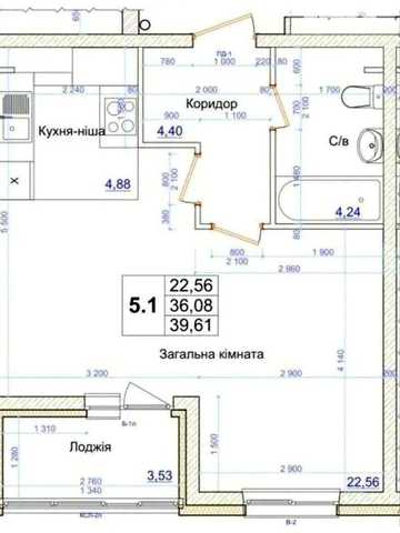 Продаж 1к Квартира Приміська вулиця ЖК Одесский бульвар