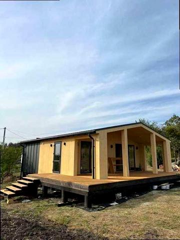 Модульний Будинок 52м2 +18,5 м2 тераса Будуємо під ключ з фундаментом