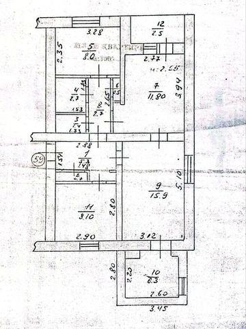 З кімнатна квартира під ремонт ЖК 3 мікрорайон