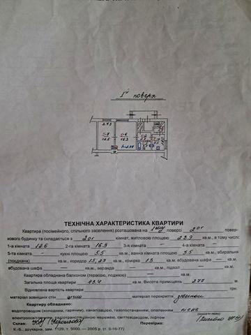 Продаж 2 кім. Кв. (Левандівка)