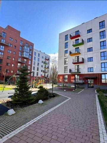 Квартира 2 кімнатна 62,6 кв.м Пустомити Центр міста Тихий квартал ЖК Проект Парк