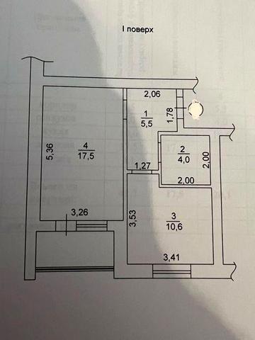 Топ ціна! Простора однокімнатна квартира під ремонт в розвиненому ЖК