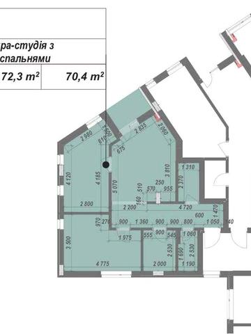 Продаж 2 кімнатної квартири в новобудові | ЖК «Silver One», Боздош ЖК «Silver One»