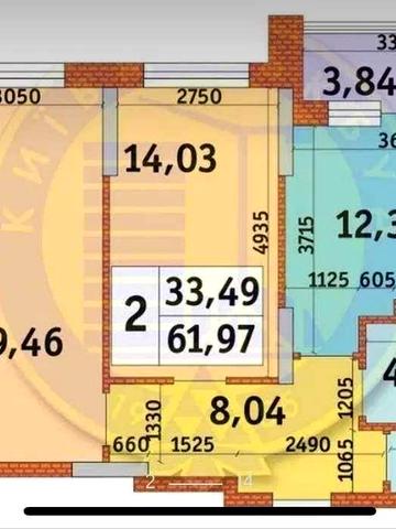 Продам 2-кімнатну квартиру ЖК "Медовий", вул. Кадетський Гай 10 ЖК "Медовий"