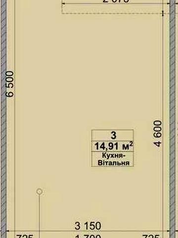 Продаж Готової Квартири 21.05м2 (фактино 30.30м2) ЖК Санвиль Парк ЖК Sanville Park