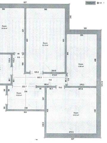 Квартира трикімнатна продаж 95 м2 ЖК Оберіг