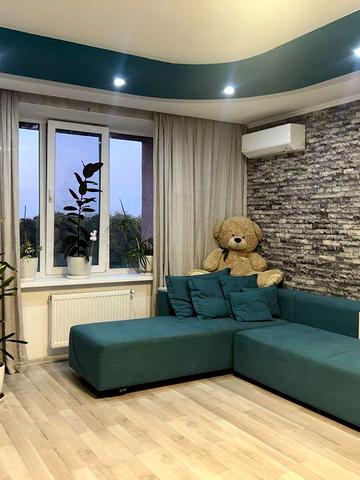 Світла 2-кімнатна з переплануванням у 3, 94,7 м², вул. Бідного, Левада