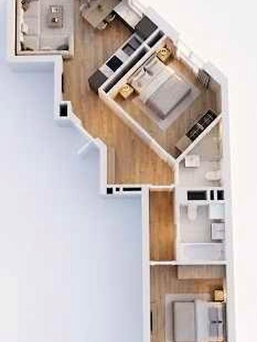 Продаж 2-кімнатної квартири ВІД ЗАБУДОВНИКА ЖК "Парус Riverside"