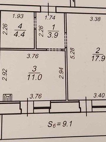 ТЕРМІНОВО! 1к квартира в новобудові — вул. Луганська, 9