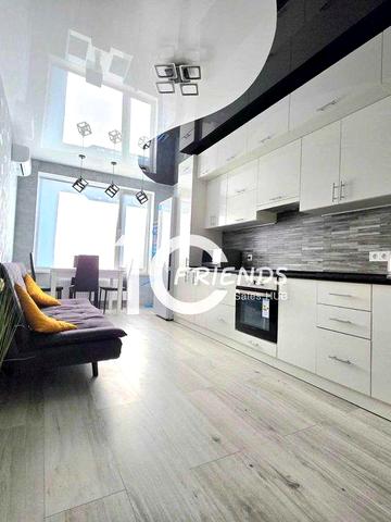 Простора 1к квартира 47м2 ЖК Метрополіс Заболотного Теремки