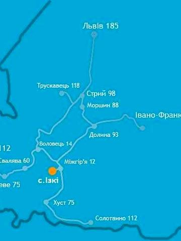 Продаж будівлі з ділянкою, с. Ізки, Закарпатська область