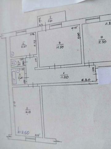 продам 3 кімнатну квартиру