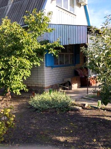 Доглянута двоповерхова дача з садом с. Щербаки, Полтавська область