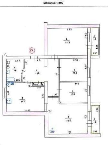 Продам 4-х кімнатну квартиру