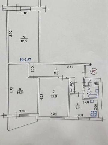 здам 3-х кімнатну квартиру