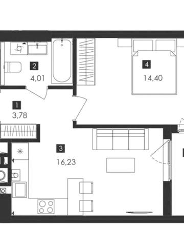 Продаж 1 кімнатна новобудова Safe Town  вул. Кульпарківська