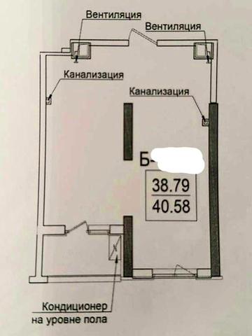 ЖК Посейдон. Квартира 41м2. Море из окон и в 5 минутах ходьбы ЖК Посейдон