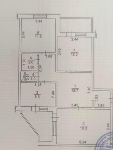 Продаж 3-х кімн.квартири (812,5$/кв.м) Харківське шосе, 170