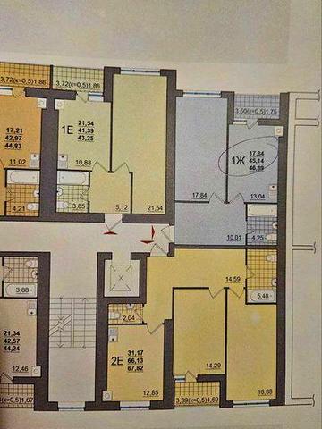 1-кімнатна квартира у ЖК Олександрівський ЖК Олександрівський