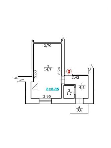 Продаж 1к Квартира Гоголя вулиця