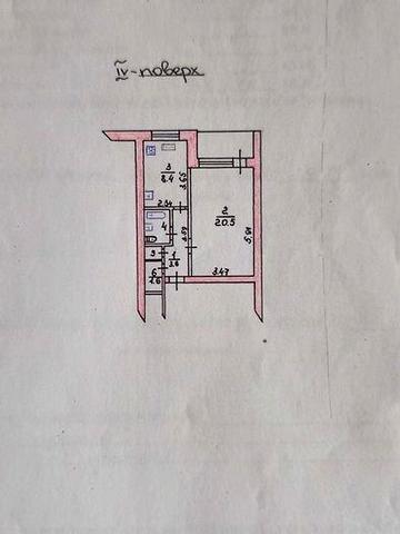 Продається однокімнатна квартира