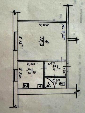 Фастів. Центр. Продаж невеликої 1 кімнатної квартири