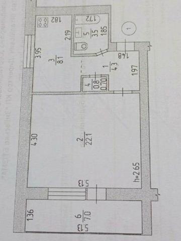 Продам квартиру улучшенной планировки Борки